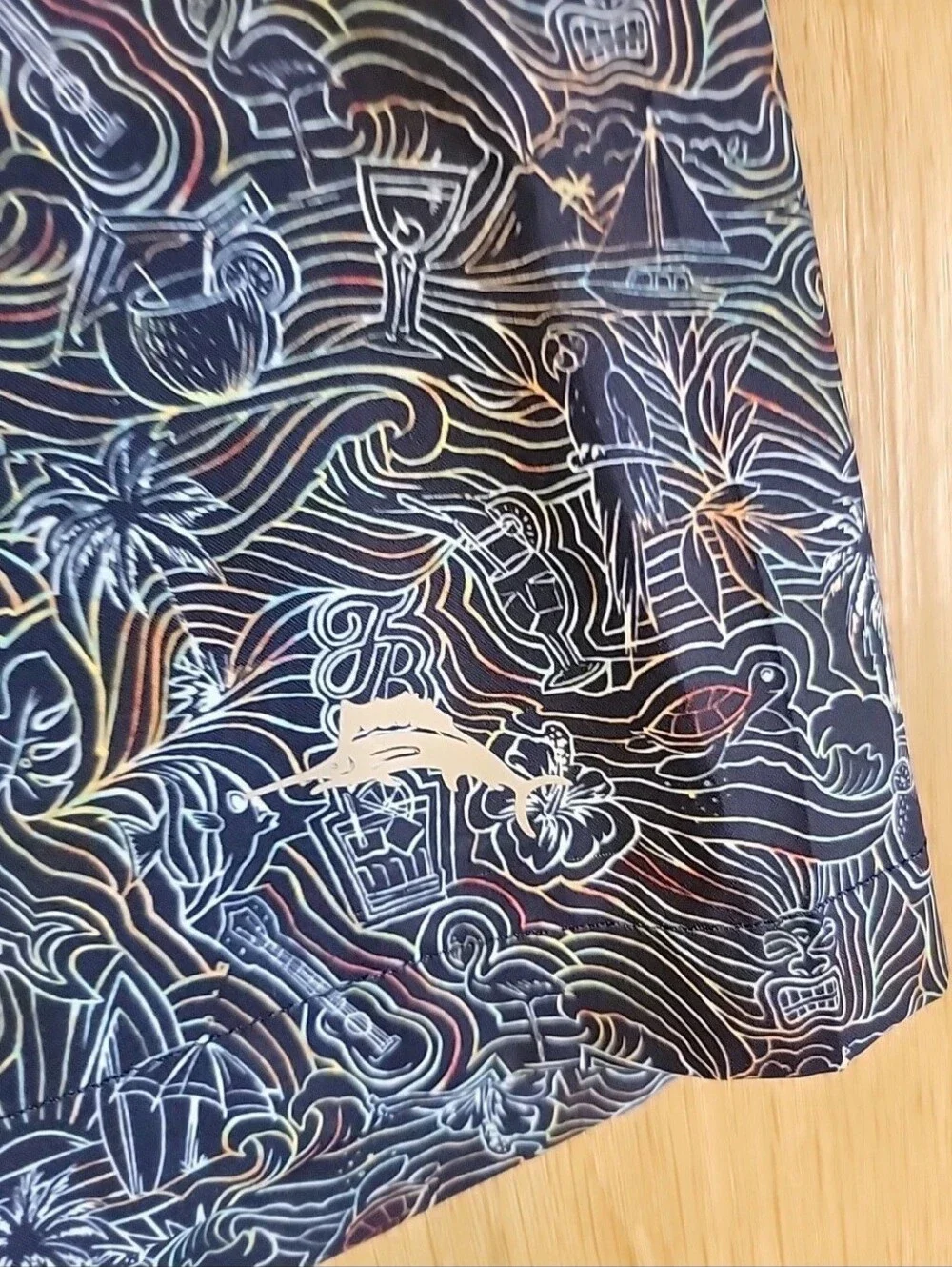 Tommy Bahama Blue Board Shorts Swim Trunks